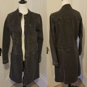 trench coat jean jacket